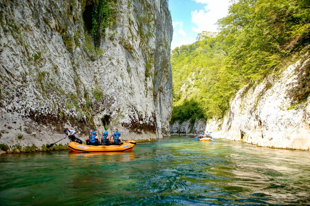 Rafting on the Neretva - Prenj Mountain hiking in Bosnia